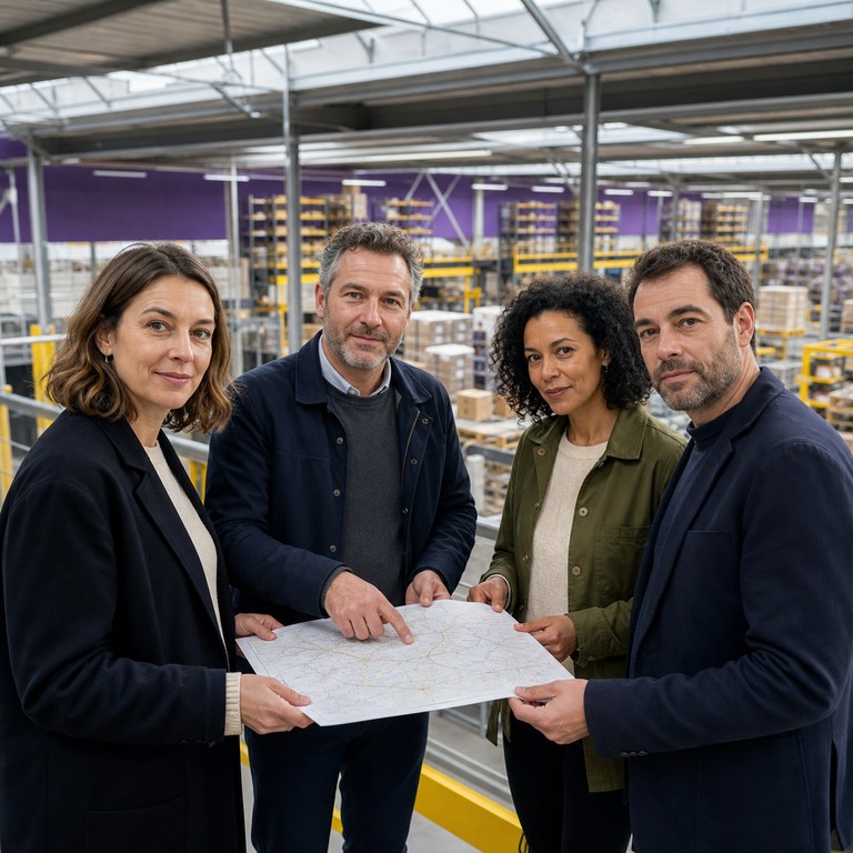 La rédaction observe les flux d’un centre de distribution
